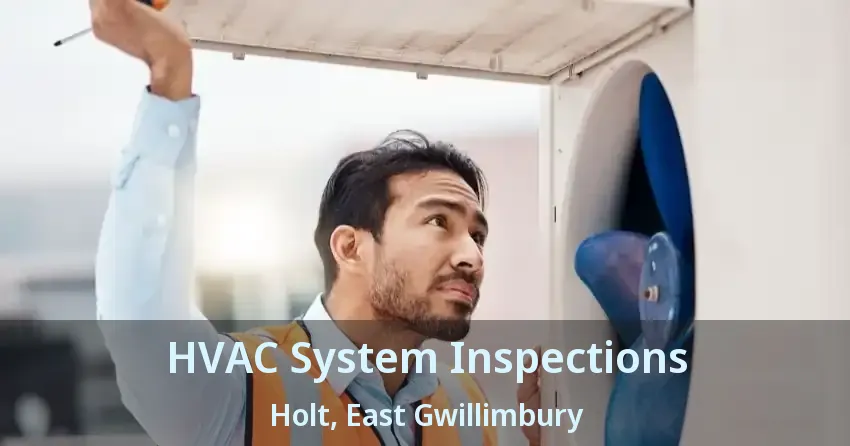HVAC System Inspections Holt, East Gwillimbury - ON